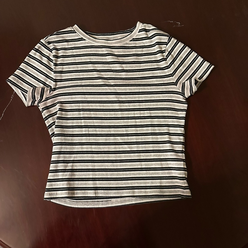 h&m striped top